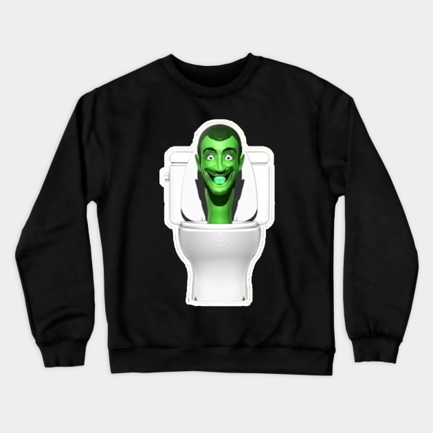 Skibidi Toilet Crewneck Sweatshirt by Irintarasovets312